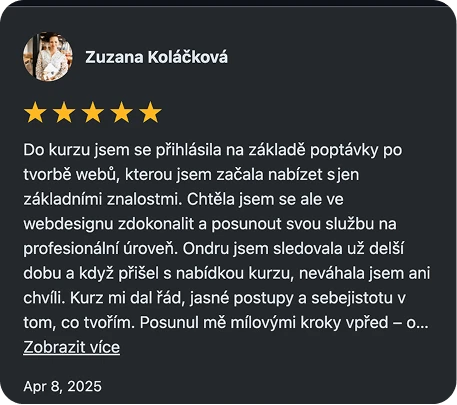 Recenze Zuzana Koláčková